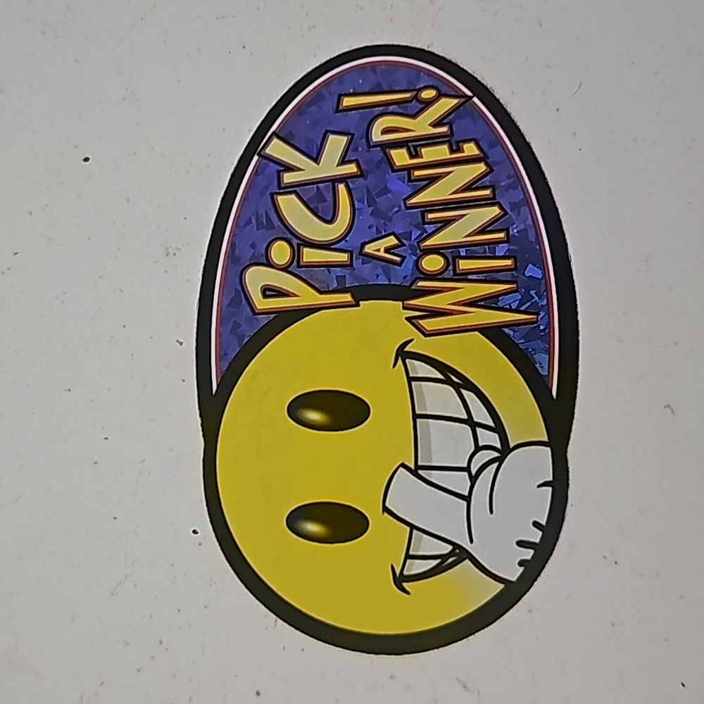 10/$25 vintage 90s y2k happy face sticker